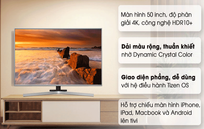 Smart Tivi UHD Samsung 50inch