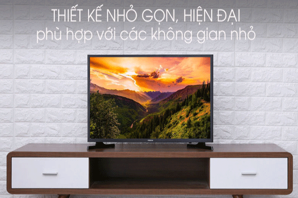 Tivi thiết kế nhỏ gọn, tinh tế