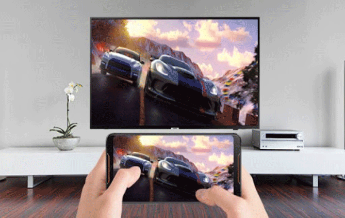 Chiếu điện thoại lên Tivi