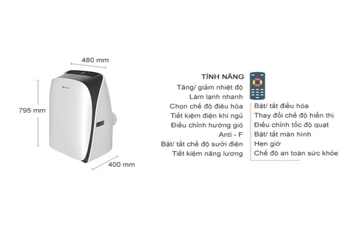 Thông tin về máy lạnh Casper PC-09TL22
