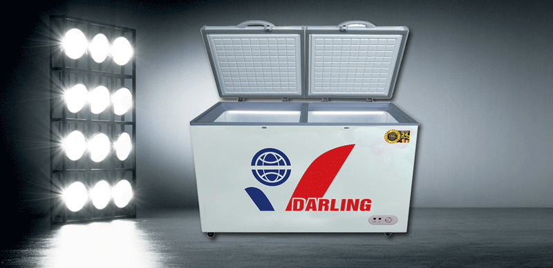 Tủ đông có thiết kế đẹp mắt