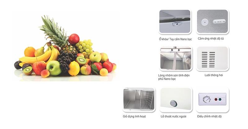 Tính năng trên Tủ đông Kangaroo KG298VC1