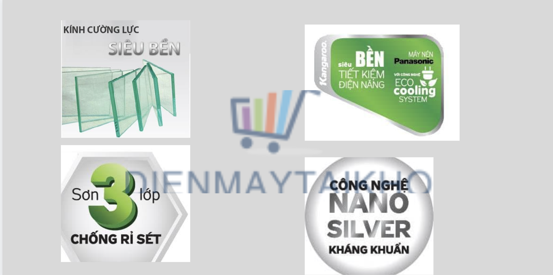 Tủ đông Kangaroo KG400NC2